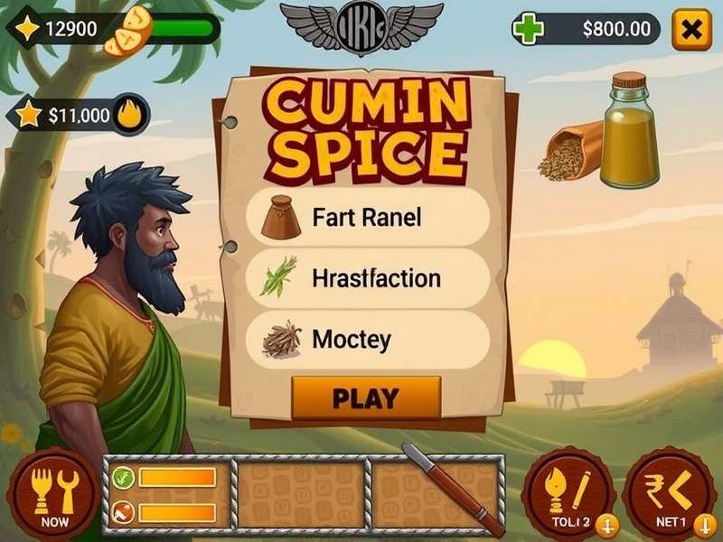 Cumin Spice Guru Game Screenshot